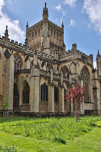United Kingdom, England, Bristol. Bristol Cathedral Art Print
